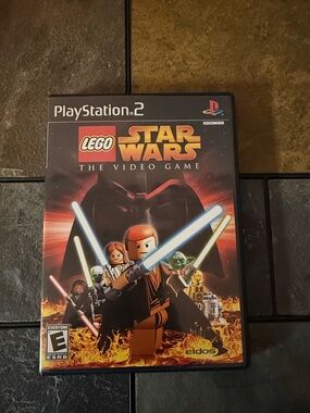 Sony LEGO Star Wars The Video Game PS2 — Black Case with Colorful Cover Art